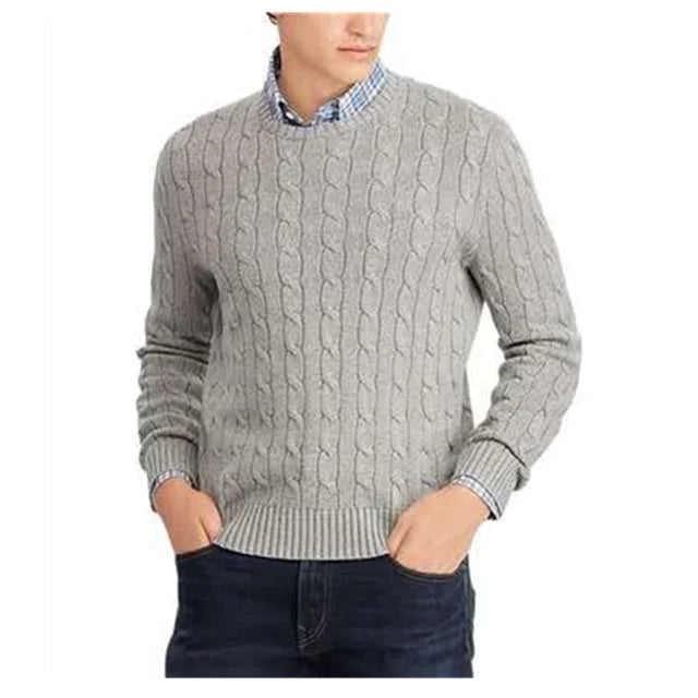 Maglione casual in lana da uomo