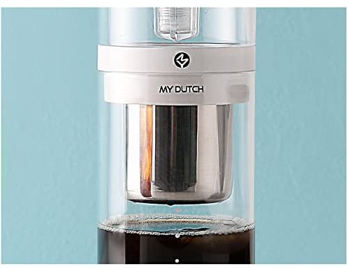 BEANPLUS M350, My Dutch Cold Brew Iced Coffee Maker, Hygienic Sealed Construction without Exposure to External Contaminants, Whtie, 12oz, 3.3" x 9.4"