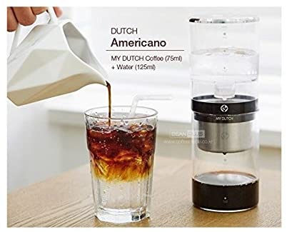 BEANPLUS M350, My Dutch Cold Brew Iced Coffee Maker, Hygienic Sealed Construction without Exposure to External Contaminants, Whtie, 12oz, 3.3" x 9.4"