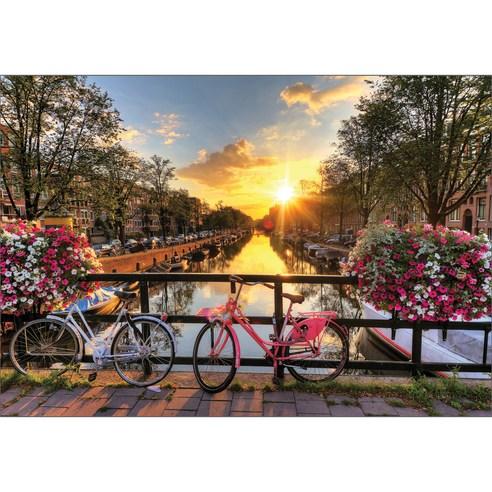 BienPuzzle "Morning in Amsterdam" Jigsaw Puzzles 1000 pieces