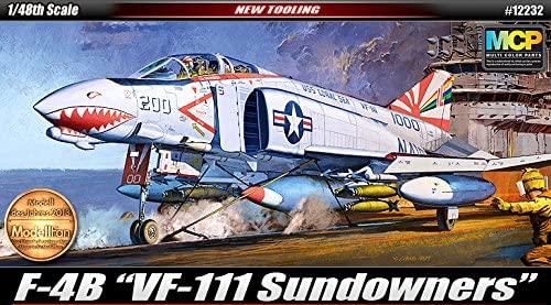 Academy Plastic Model Hobby Kits 1/48 F-4B VF-111 Sundowners #12232