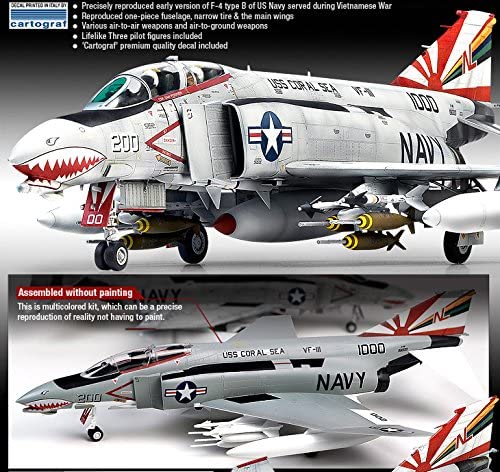 Academy Plastic Model Hobby Kits 1/48 F-4B VF-111 Sundowners #12232