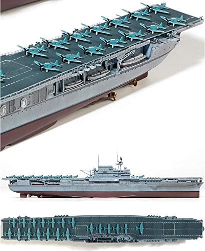 Academy Plastic Model USS Enterprise CV-6 Aircraft Carrier Battle of Midway Modeler's Edition Plastic Model Kits 1/700 Scale #14224