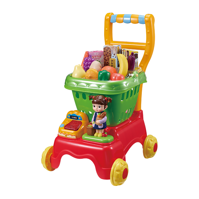 KONGSUNI Shopping Cart Play Set Toy