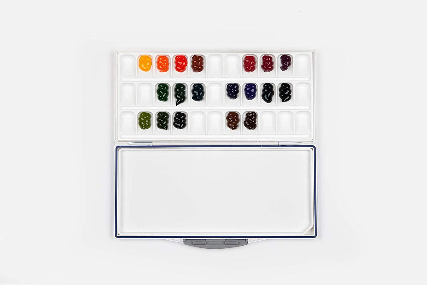 Mijello MWP-3033 FUSION PALETTE 33 Wells AIRTIGHT WATERCOLOUR PAINTING PALETTE