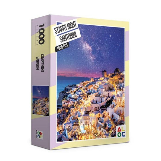 Puzzle Life ALOC Puzzle "Santorini at night" Jigsaw Puzzles 1000 pieces