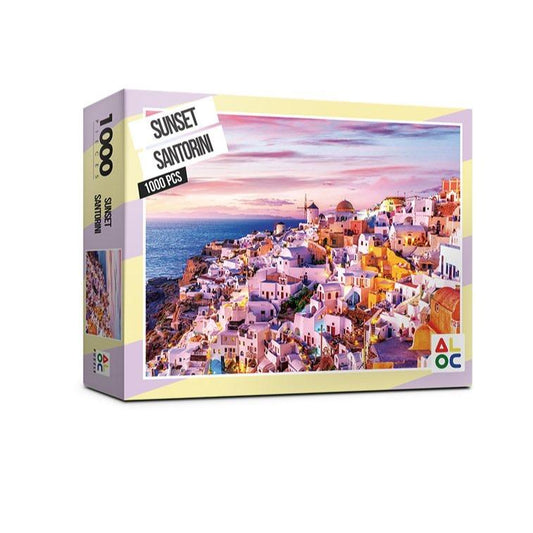 Puzzle Life ALOC Puzzle "Santorini at sunset" Jigsaw Puzzles 1000 pieces