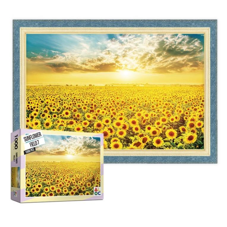 Puzzle Life ALOC Puzzle "Sunflower field 7" Jigsaw Puzzles 1000 pieces