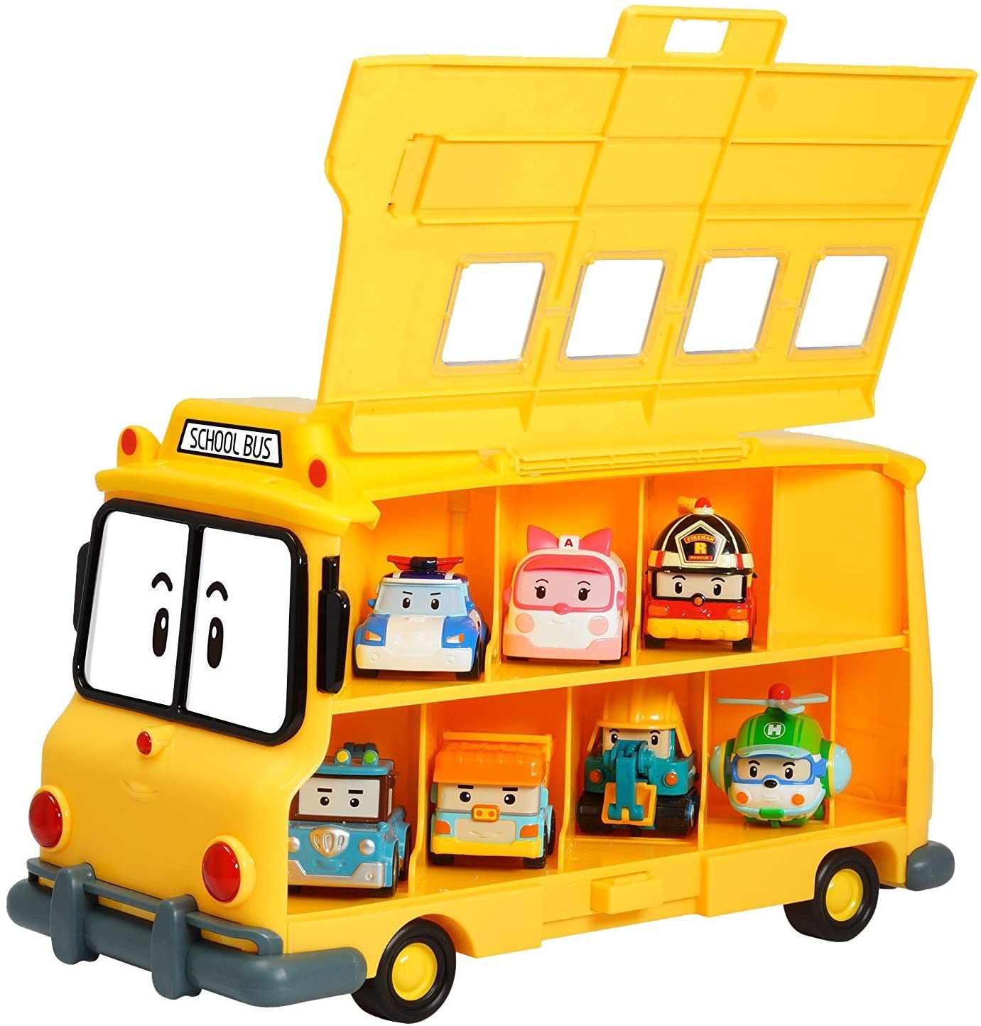 Robocar Poli School Bus Carry Case