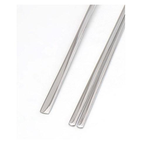 RAONNURI Simple 4 Pair Stainless Steel Chopsticks Spoon Set