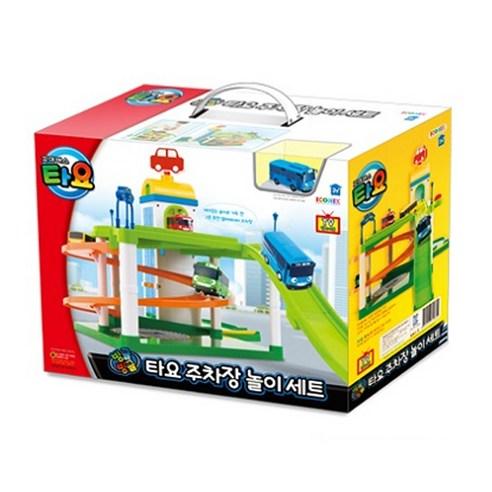 [Tayo the Little Bus] Tayo PARKING LOT PLAYSET ROUND & ROUND