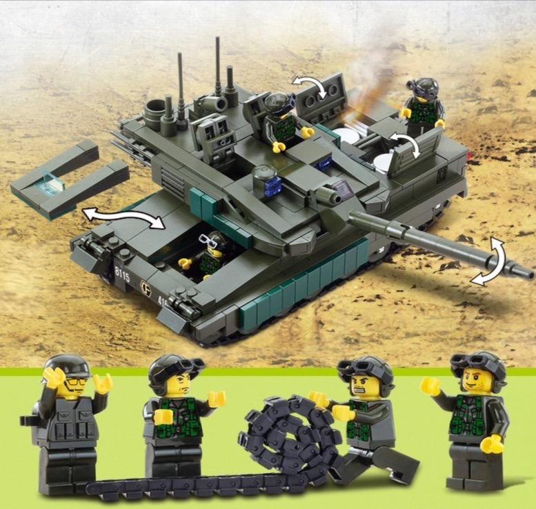 OXFORD #CJ3653 Cobra Combatant ARMORED TROOPS Blocks Building Kit 793pcs