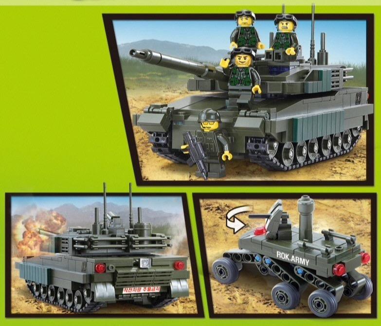 OXFORD #CJ3653 Cobra Combatant ARMORED TROOPS Blocks Building Kit 793pcs