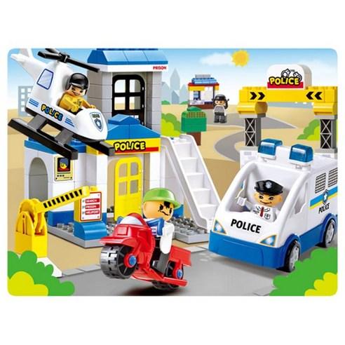 OXFORD #NP2391 POLICE Blocks Building Kit 154pcs