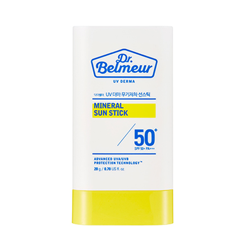 Dr.Belmeur UV Derma Mineral Sun Stick SPF 50+ PA+++ 20g