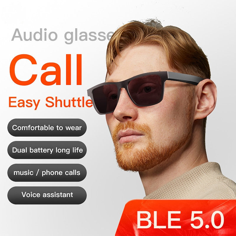 Xiaomi 2022 Occhiali intelligenti Occhiali da sole da guida Ascoltare musica Occhiali audio Bluetooth Cuffie Bluetooth Auricolari wireless