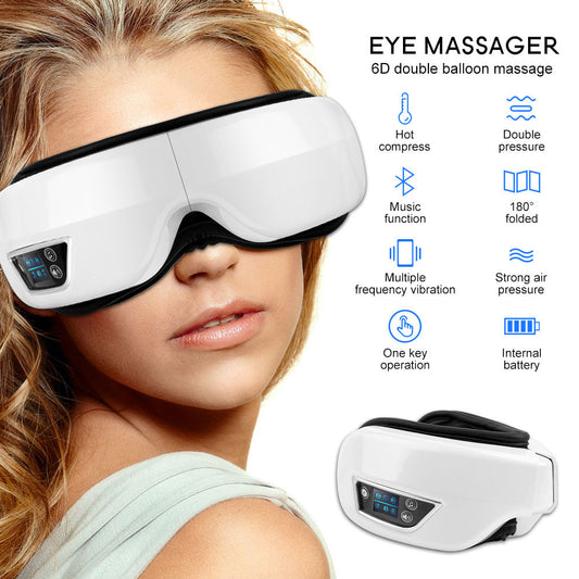 Electric Vibration Bluetooth Eye Massager .Vibrazione elettrica Bluetooth Eye Massager