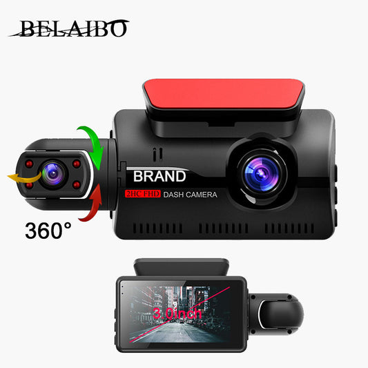 2 Lens Car Video Recorder HD1080P I Tesori Del Faro