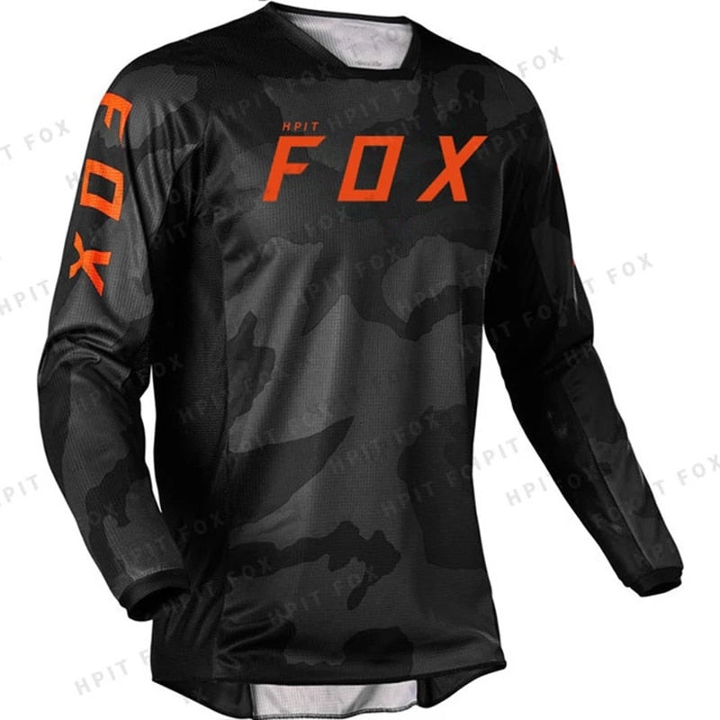 2022 Maglie Downhill Uomo Hpit Fox Mountain Bike MTB Camicie Offroad DH Moto Jersey Motocross Sportwear Abbigliamento FXR Bike I Tesori Del Faro