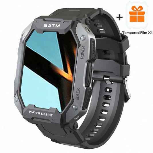 2022 Nuovo smartwatch Full Touch per Android Xiaomi Pressione sanguigna Ossigeno Fitness Watch 5 Atm Impermeabile Smart Watch Uomini Militari I Tesori Del Faro
