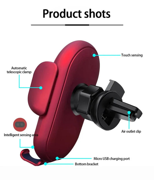 Cargador inalámbrico para coche de carga rápida