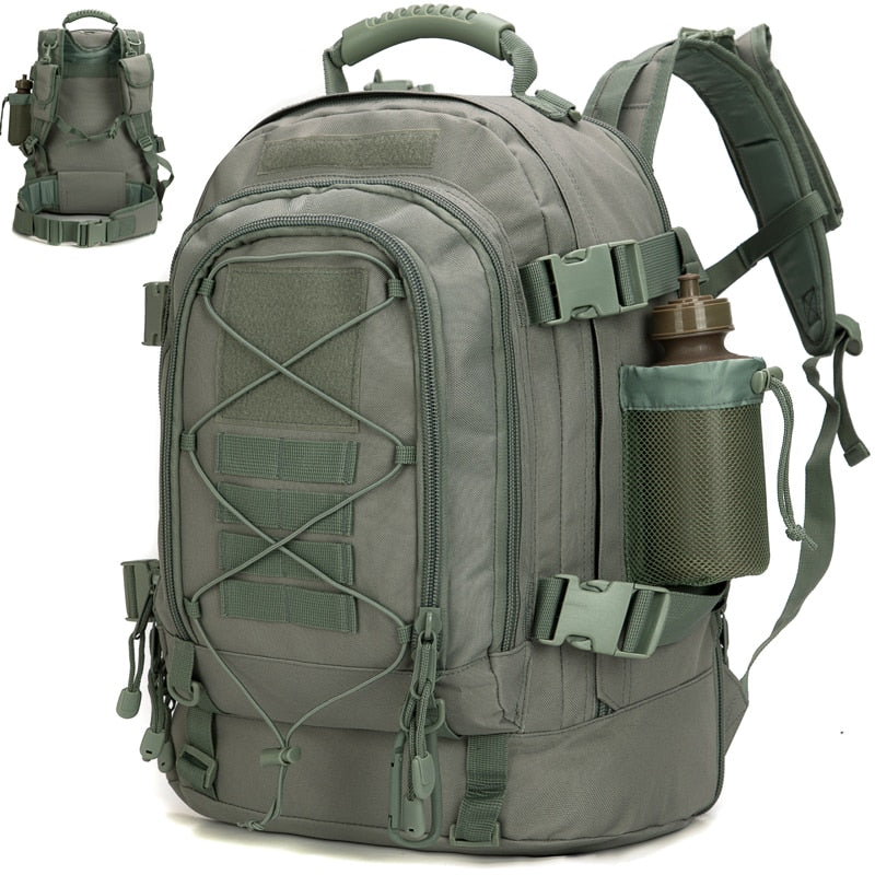 60L Zaino tattico militare Army Molle Assault Rucksack 3P Outdoor Travel Hiking Rucksacks Camping Hunting Climbing Bags I Tesori Del Faro