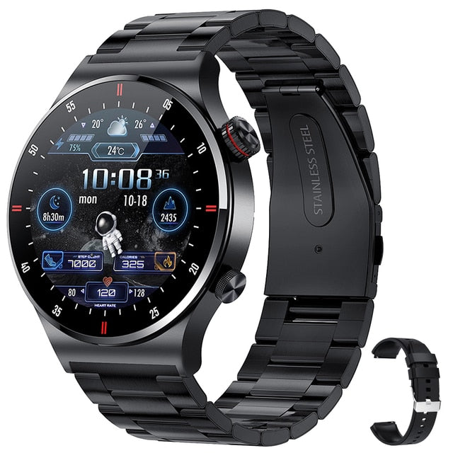 2022 Nuovo Bluetooth Chiamata Astuto Della Vigilanza Degli Uomini di Sport Fitness Tracker Smartwatch Impermeabile Grande Schermo HD per Huawei Xiaomi Telefono + Box 