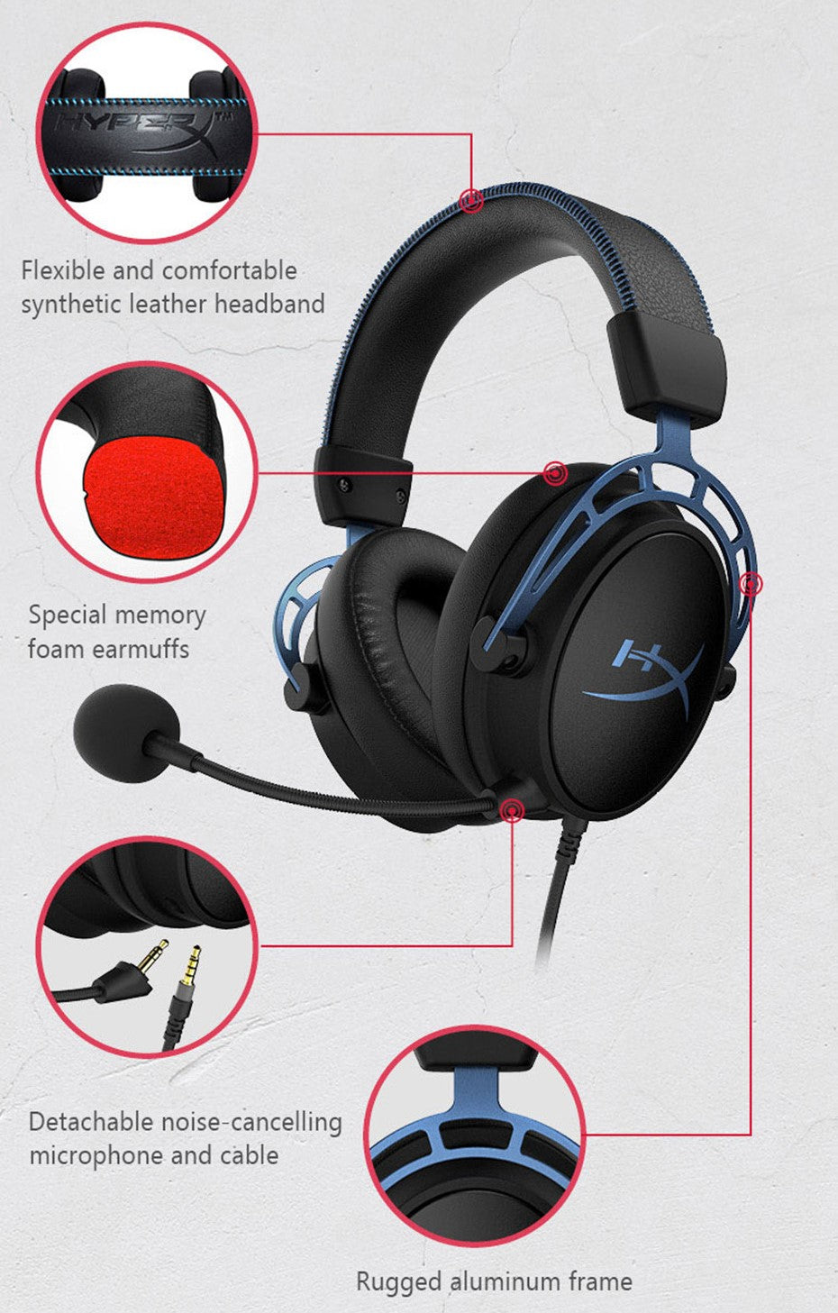 7.1 Surround Sound Gaming Headphone with Microphone.7.1 Cuffie da gioco con audio surround con microfono.