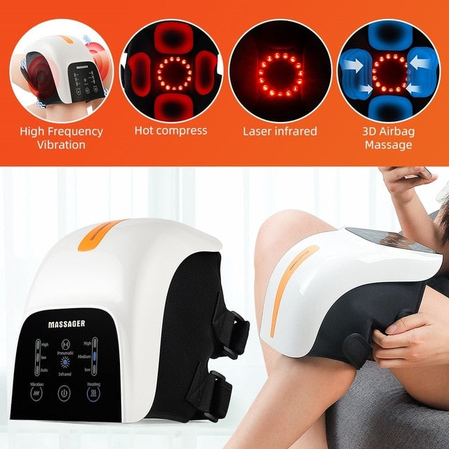 Massaggiatore rilassante per il ginocchio intelligente