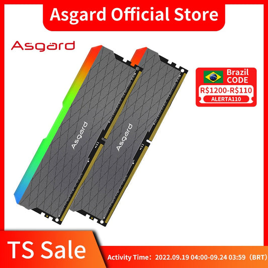 Asgard W2 serie RGB RAM ddr4 8GBx2 16GBx2 3200MHz PC4-25600 1.35V doppio canale splendida memoria desktop ram I Tesori Del Faro