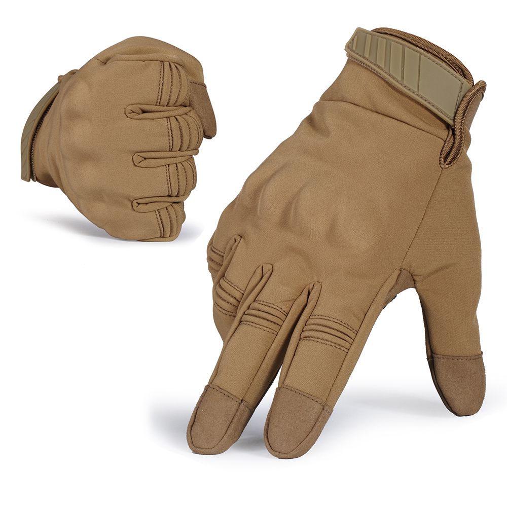 Guanti tattici Touch Screen Full Finger Glove Hard Shell Fleece Army Military Combat Airsoft Caccia Escursionismo Bicicletta Ciclismo Uomini I Tesori Del Faro