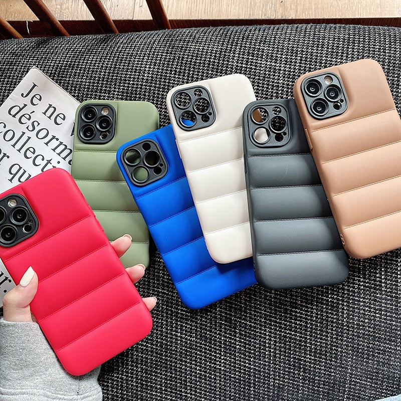 Jacket Puffer Bumper Matte Phone Case I Tesori Del Faro