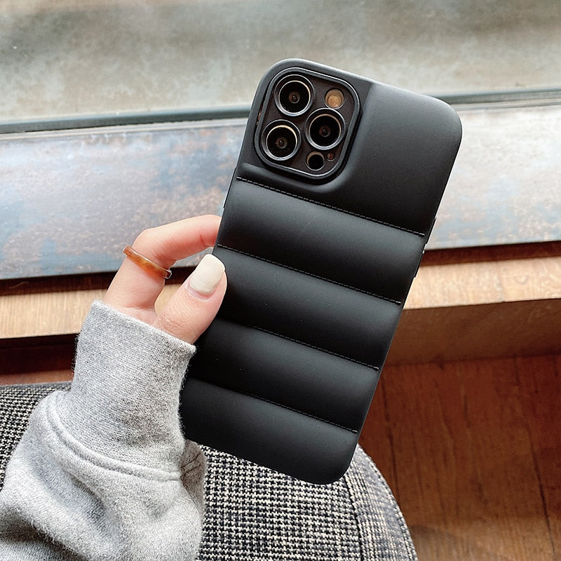 Jacket Puffer Bumper Matte Phone Case I Tesori Del Faro