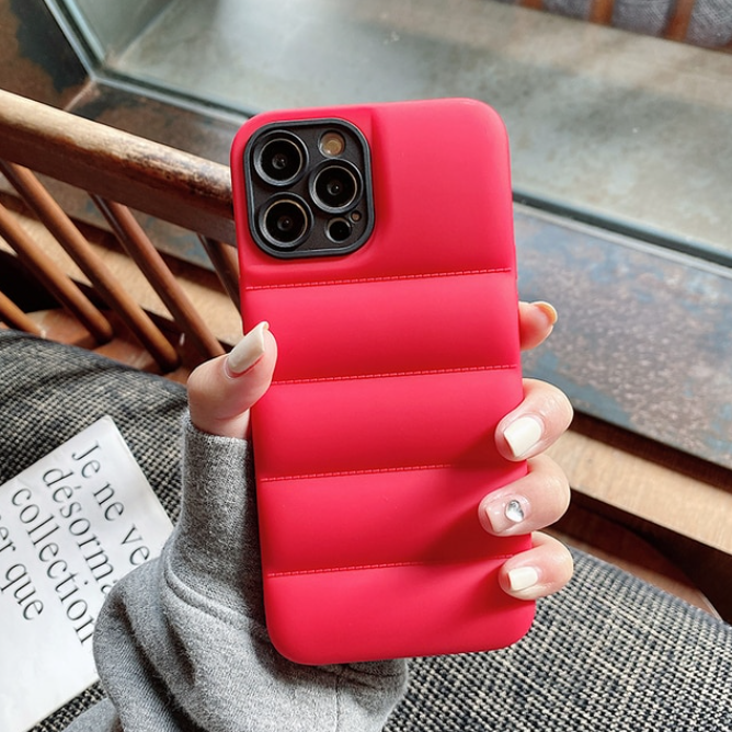 Jacket Puffer Bumper Matte Phone Case I Tesori Del Faro