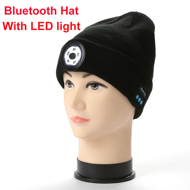 LED Hat With Stereo Headset I Tesori Del Faro