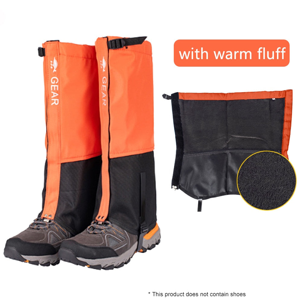 Outdoor Travel Scaldagambe Escursionismo Gamba Gaiter Impermeabile Legging Shoes Snake Hunt Climbing Camping Winter Tourist Snow Foot Cover I Tesori Del Faro