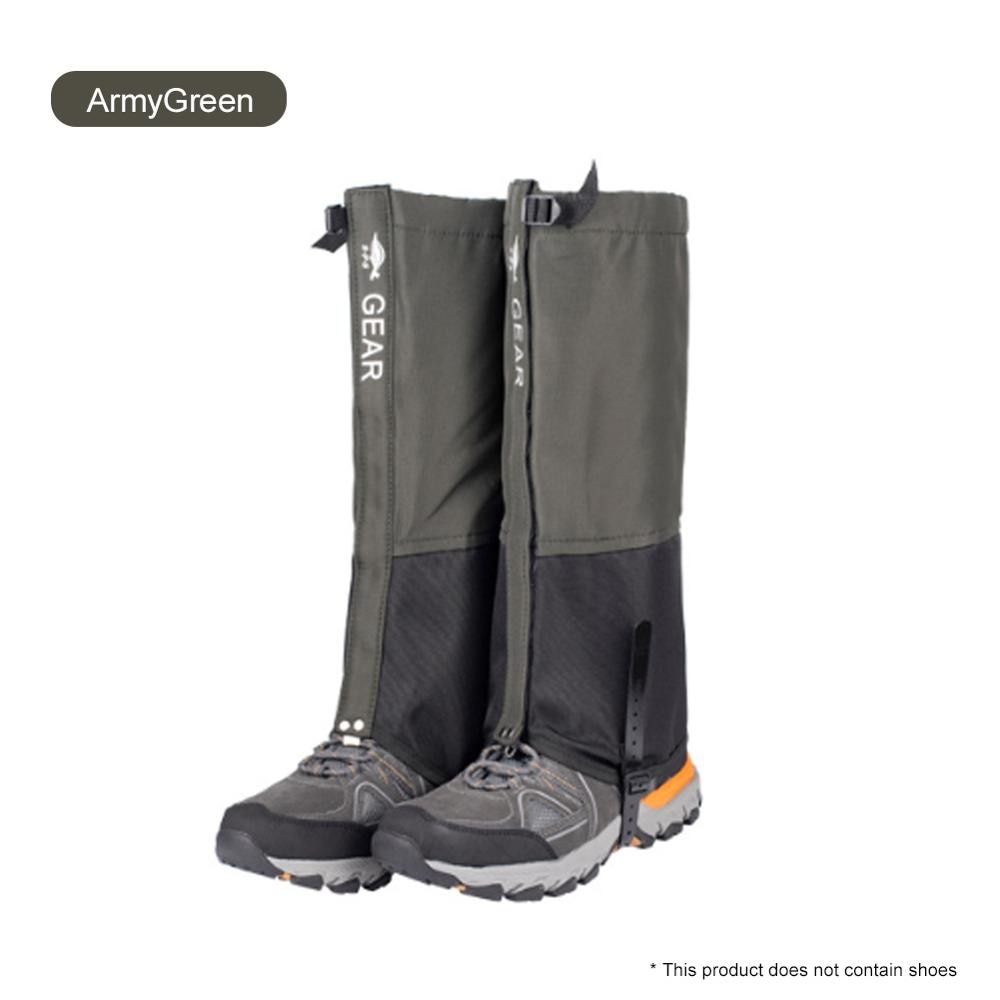 Outdoor Travel Scaldagambe Escursionismo Gamba Gaiter Impermeabile Legging Shoes Snake Hunt Climbing Camping Winter Tourist Snow Foot Cover I Tesori Del Faro