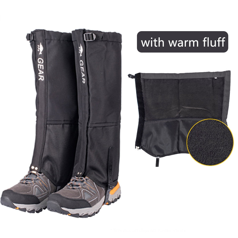 Outdoor Travel Scaldagambe Escursionismo Gamba Gaiter Impermeabile Legging Shoes Snake Hunt Climbing Camping Winter Tourist Snow Foot Cover I Tesori Del Faro