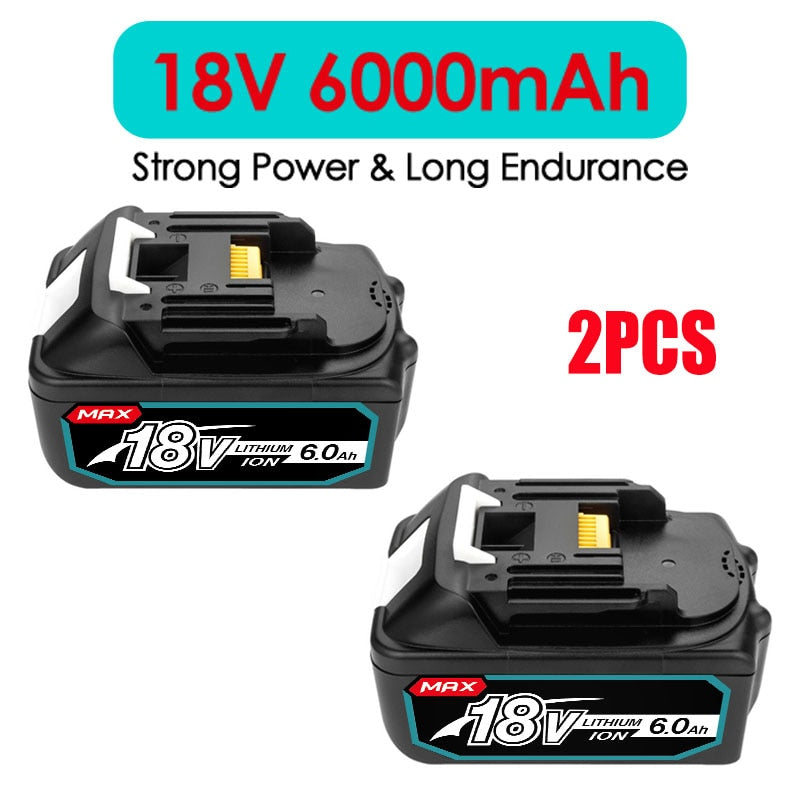 2022 Upgraded 18V Makita BL1860 BL1850B BL1850 BL1840 BL1830 BL1820 BL1815 LXT-400 Replacement Lithium Battery