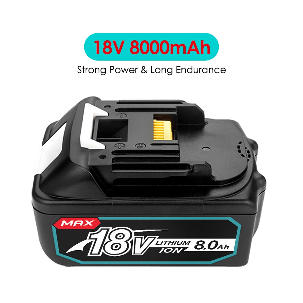 2022 Aggiornato 18V Makita BL1860 BL1850B BL1850 BL1840 BL1830 BL1820 BL1815 LXT-400 Batteria al litio sostitutiva 