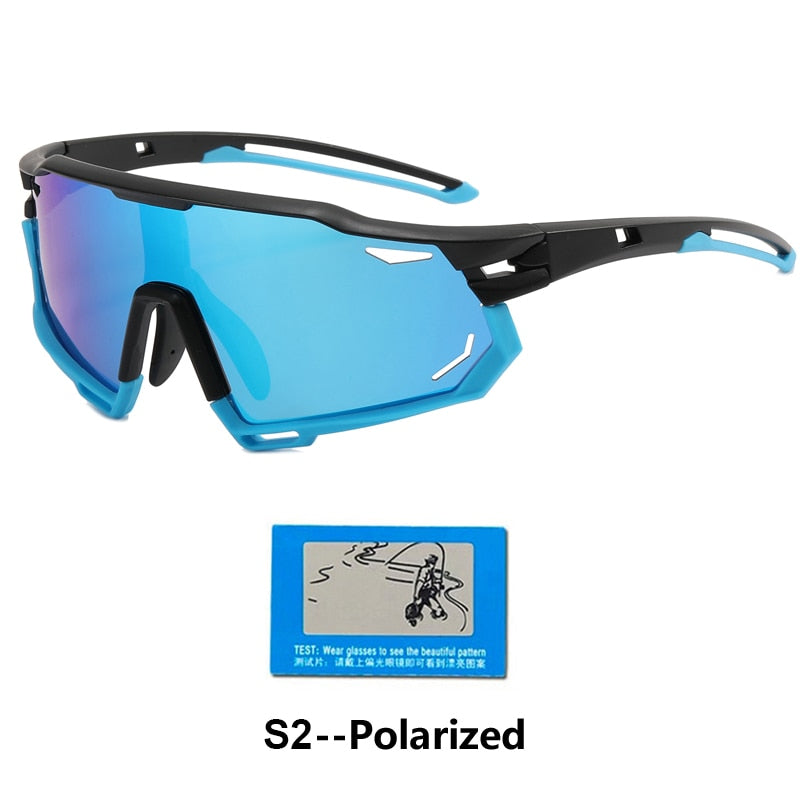 Gafas deportivas fotocromáticas, gafas polarizadas para bicicleta para hombres y mujeres, gafas de sol UV400 para ciclismo de montaña y carretera 