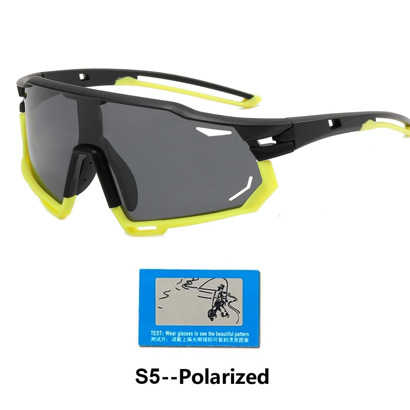 Gafas deportivas fotocromáticas, gafas polarizadas para bicicleta para hombres y mujeres, gafas de sol UV400 para ciclismo de montaña y carretera 