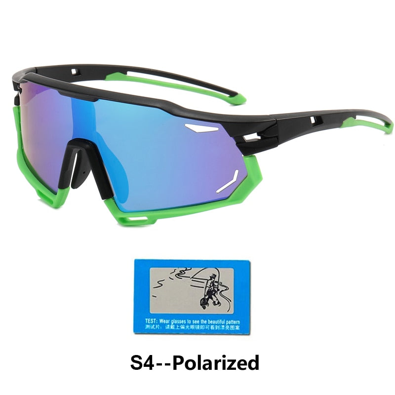 Gafas deportivas fotocromáticas, gafas polarizadas para bicicleta para hombres y mujeres, gafas de sol UV400 para ciclismo de montaña y carretera 