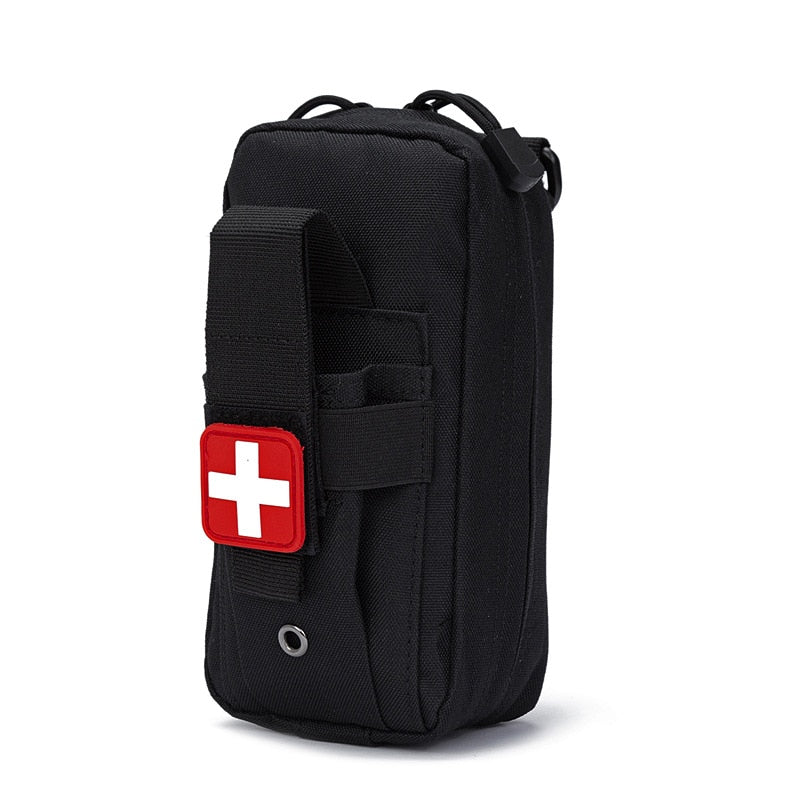 Tasca tattica Molle medica EDC Pouch EMT Fasciatura di emergenza Forbici per laccio emostatico Custodia IFAK Kit di pronto soccorso Borsa di sopravvivenza Pacchetto militare 