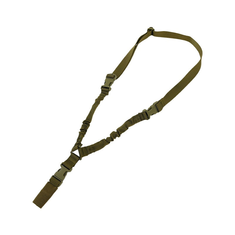 Shot Gun Belt Accessori da caccia Tactical Gear Tactical Single Point Gun Sling Tracolla Fucile Corda Cintura con fibbia in metallo I Tesori Del Faro