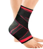 Supporto caviglia regolabile Compressione Caviglia Tutore Protector per running Soccer Basketball Nylon Knitted Gym Bandage Ankle Strap I Tesori Del Faro