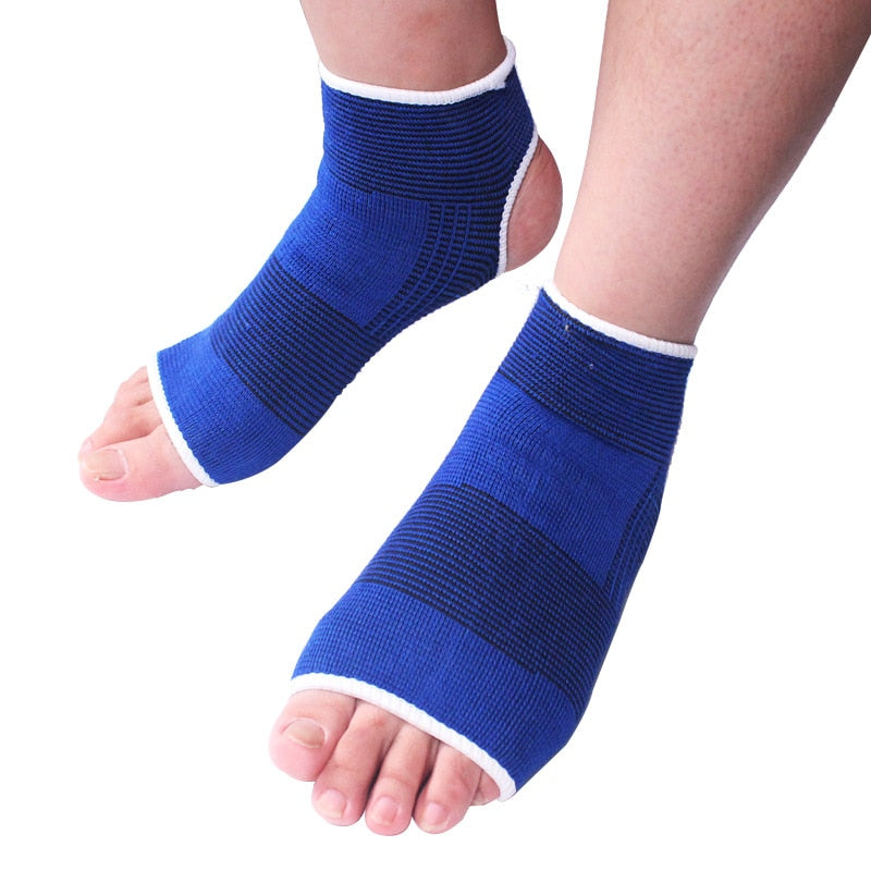 Supporto caviglia regolabile Compressione Caviglia Tutore Protector per running Soccer Basketball Nylon Knitted Gym Bandage Ankle Strap I Tesori Del Faro