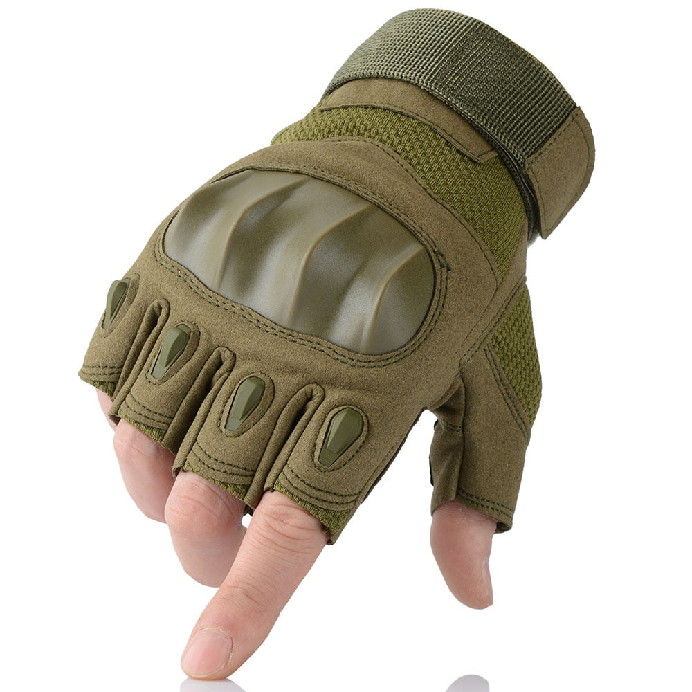 Touch Screen PU Guanti tattici in pelle Army Military Combat Airsoft Escursionismo Ciclismo Arrampicata Tiro a dito pieno Guanti uomini I Tesori Del Faro