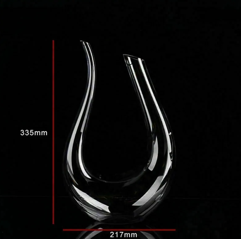 Bottiglia decanter per vino