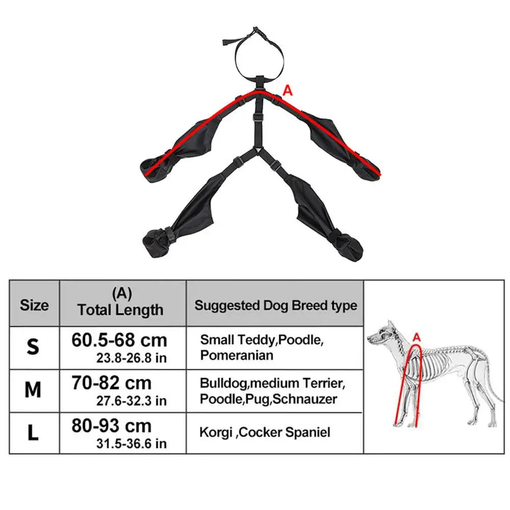 Scarpe per cani antiscivolo